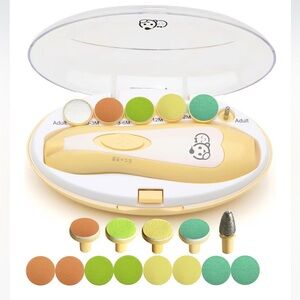 Gentle Baby Nail Care Set - Yellow and Green